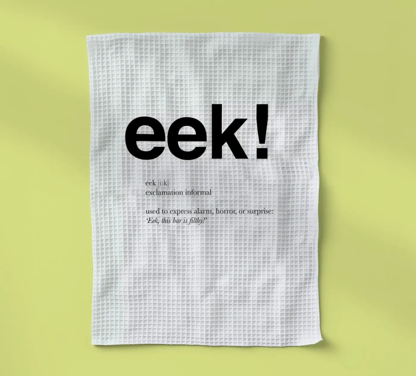 The eek interjection torchon de Matěj Kašpar Jirásek