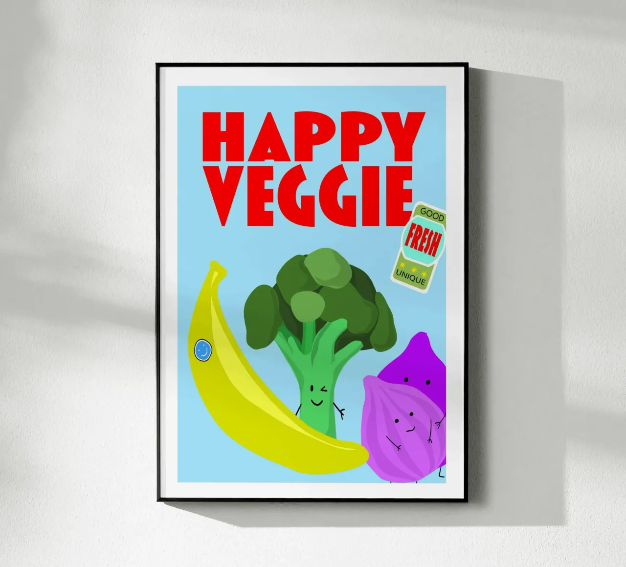 Happy veggie plexiglass da Limo und Mo
