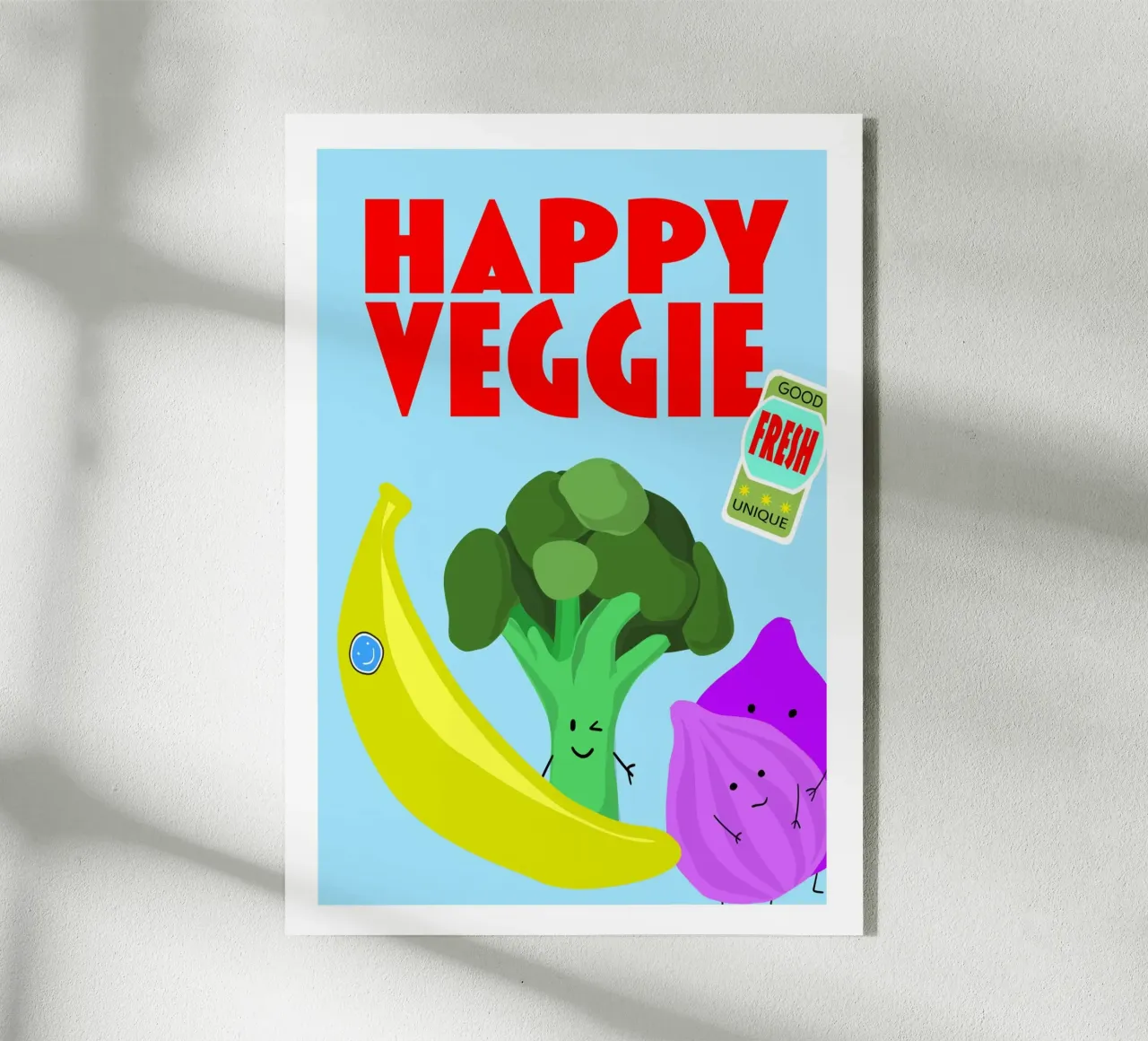 Happy veggie plexiglass da Limo und Mo