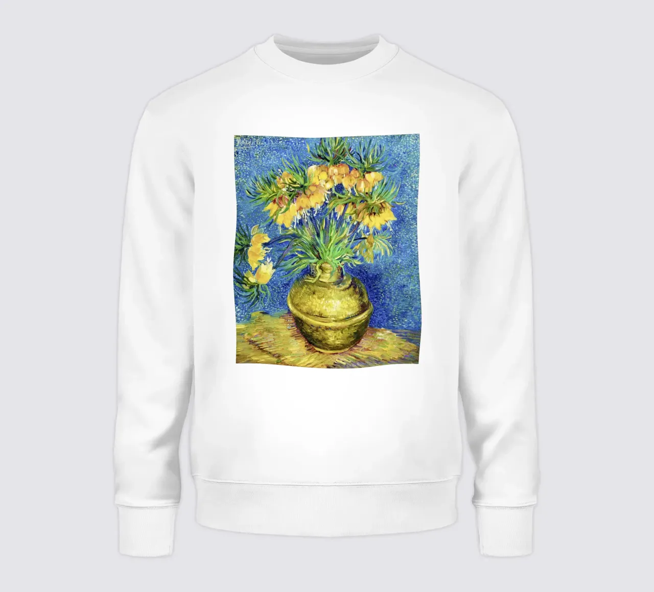 Vincent van Gogh - Fritillarie imperiali in un vaso di rame felpa da Venus Art