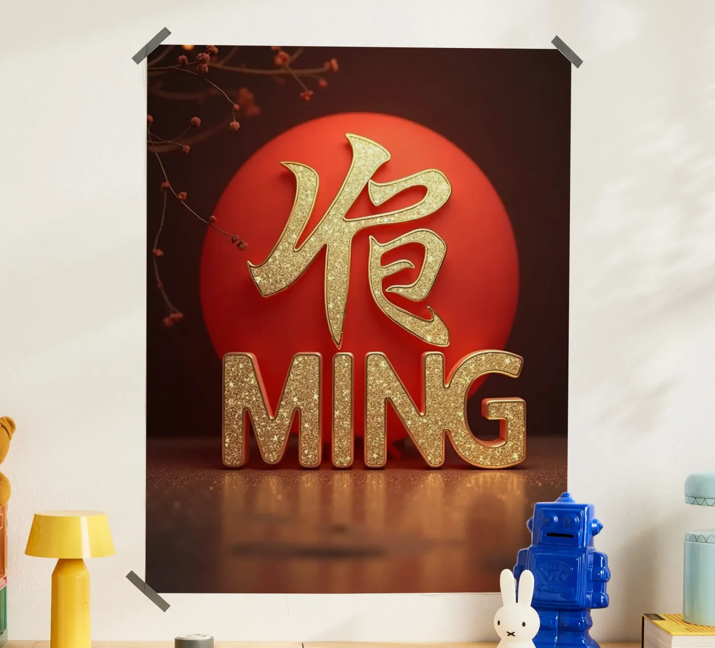 Name: Ming poster da CASTILO Namengalerie