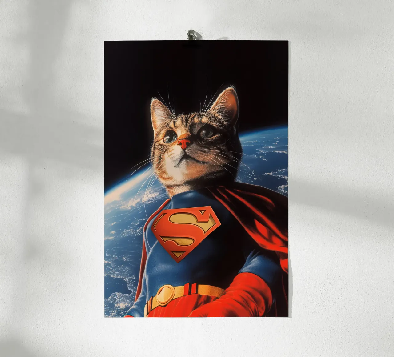 Supercat Nr. 01 poster da lazydaypaper