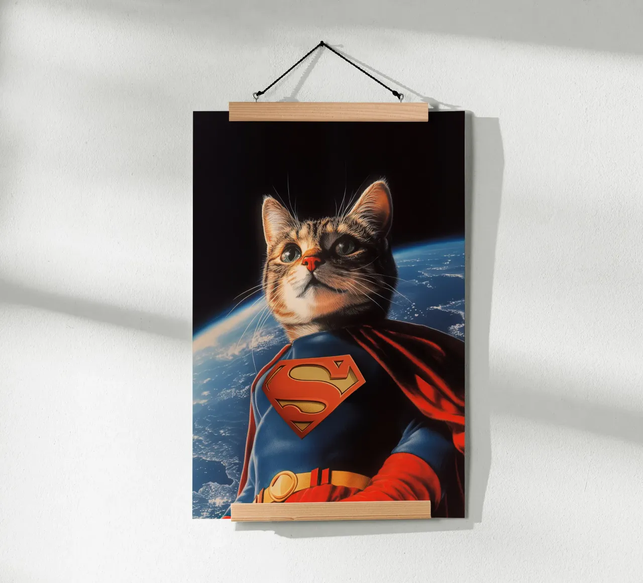 Supercat Nr. 01 poster da lazydaypaper