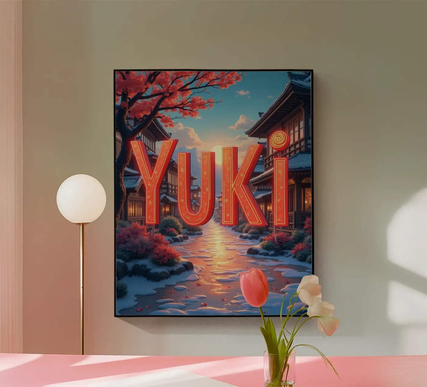 Yuki plexiglas de CASTILO Namengalerie
