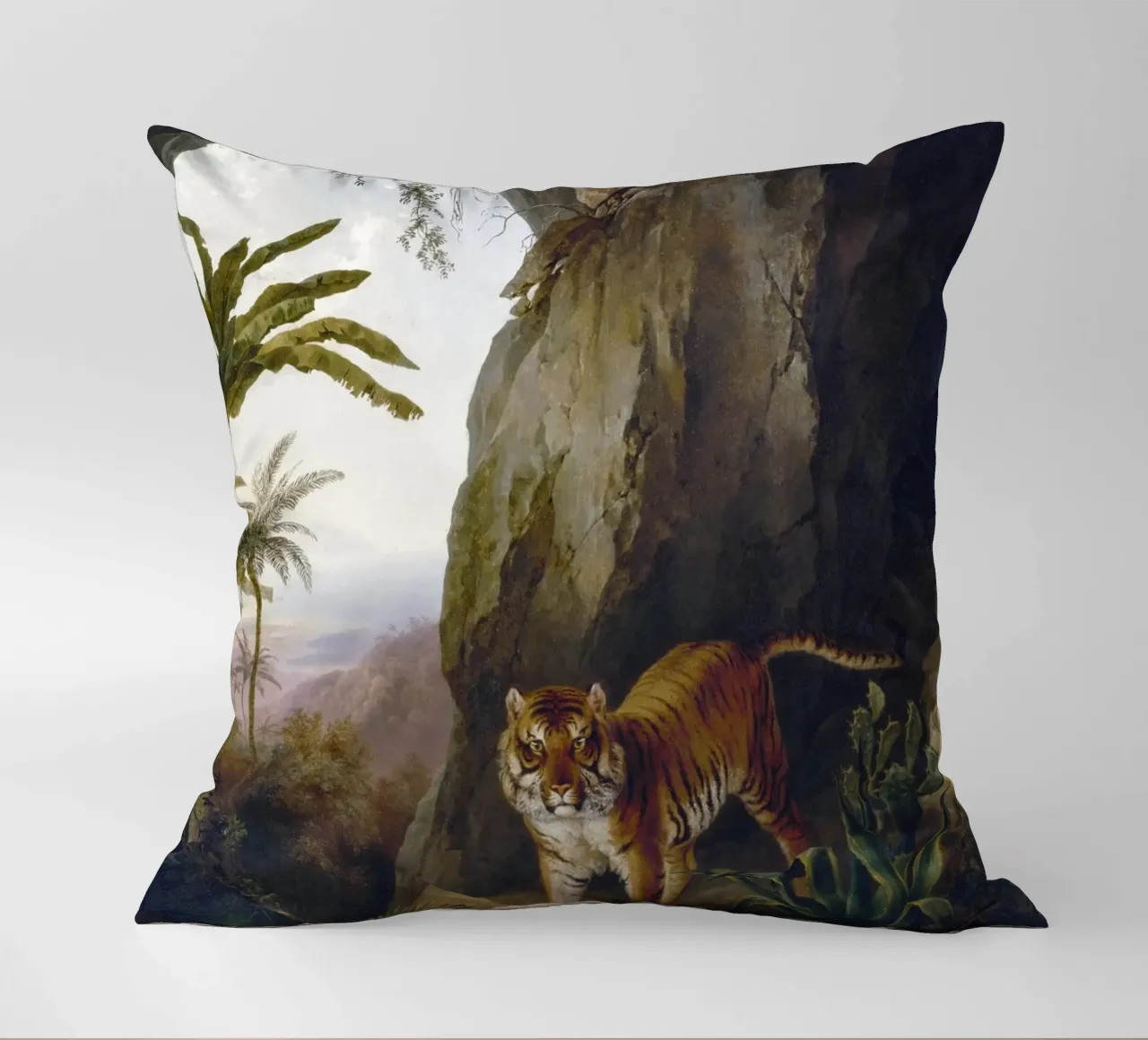 Tiger in a Cave cuscino da vintageshop