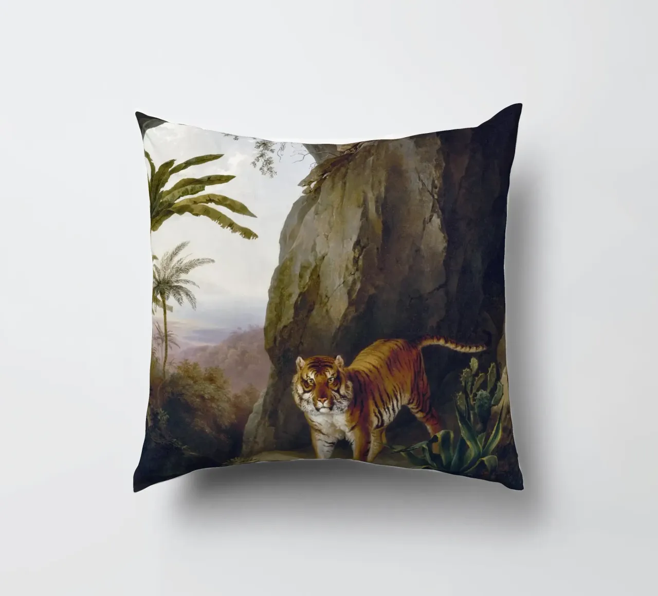Tiger in a Cave cuscino da vintageshop