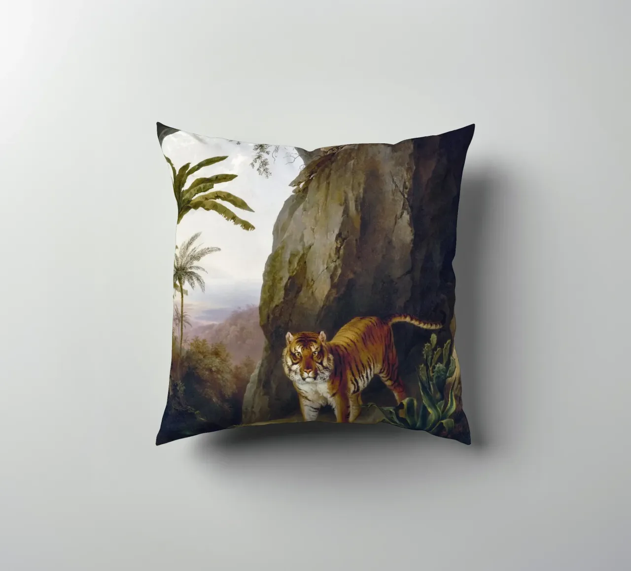 Tiger in a Cave cuscino da vintageshop