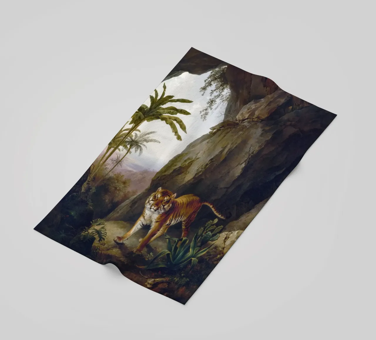 Tiger in a Cave telo mare da vintageshop