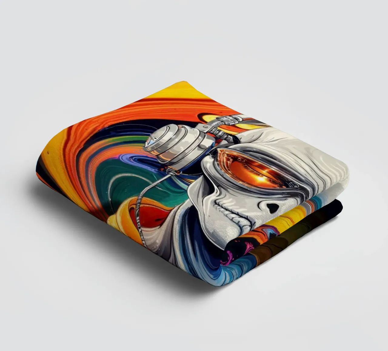 Cosmic Vibes towel by aurapixo