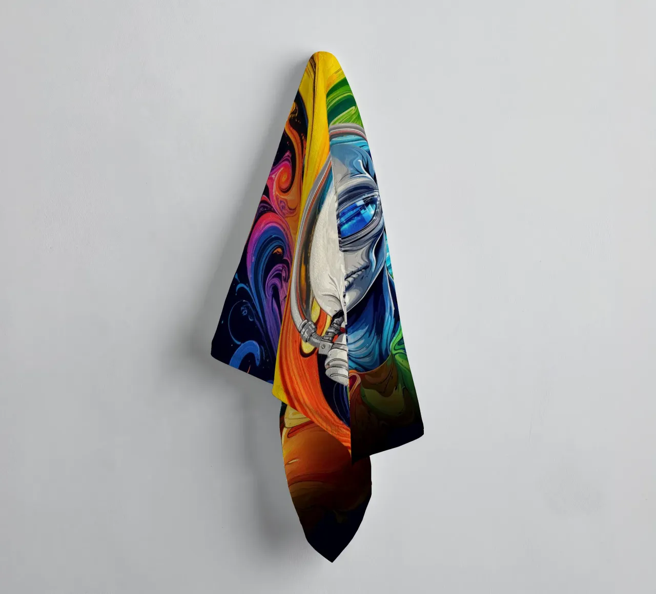 Cosmic Vibes towel by aurapixo