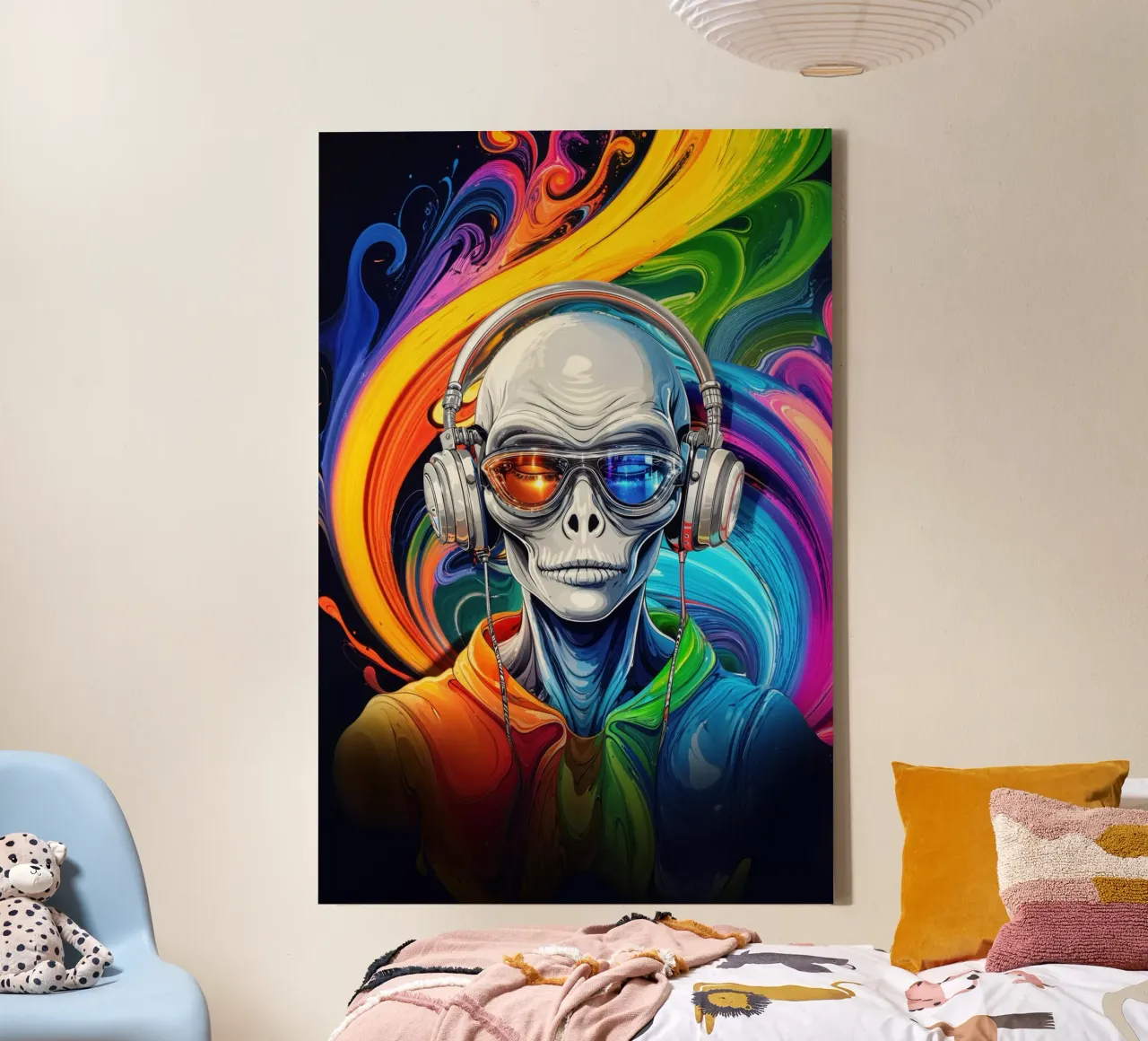 Cosmic Vibes canvas by aurapixo