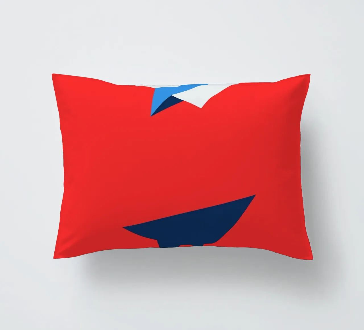 Paper Airplane with Shadow cuscino da ramosashop