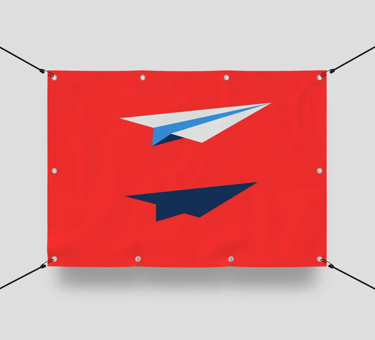 Paper Airplane with Shadow telo in pvc da ramosashop