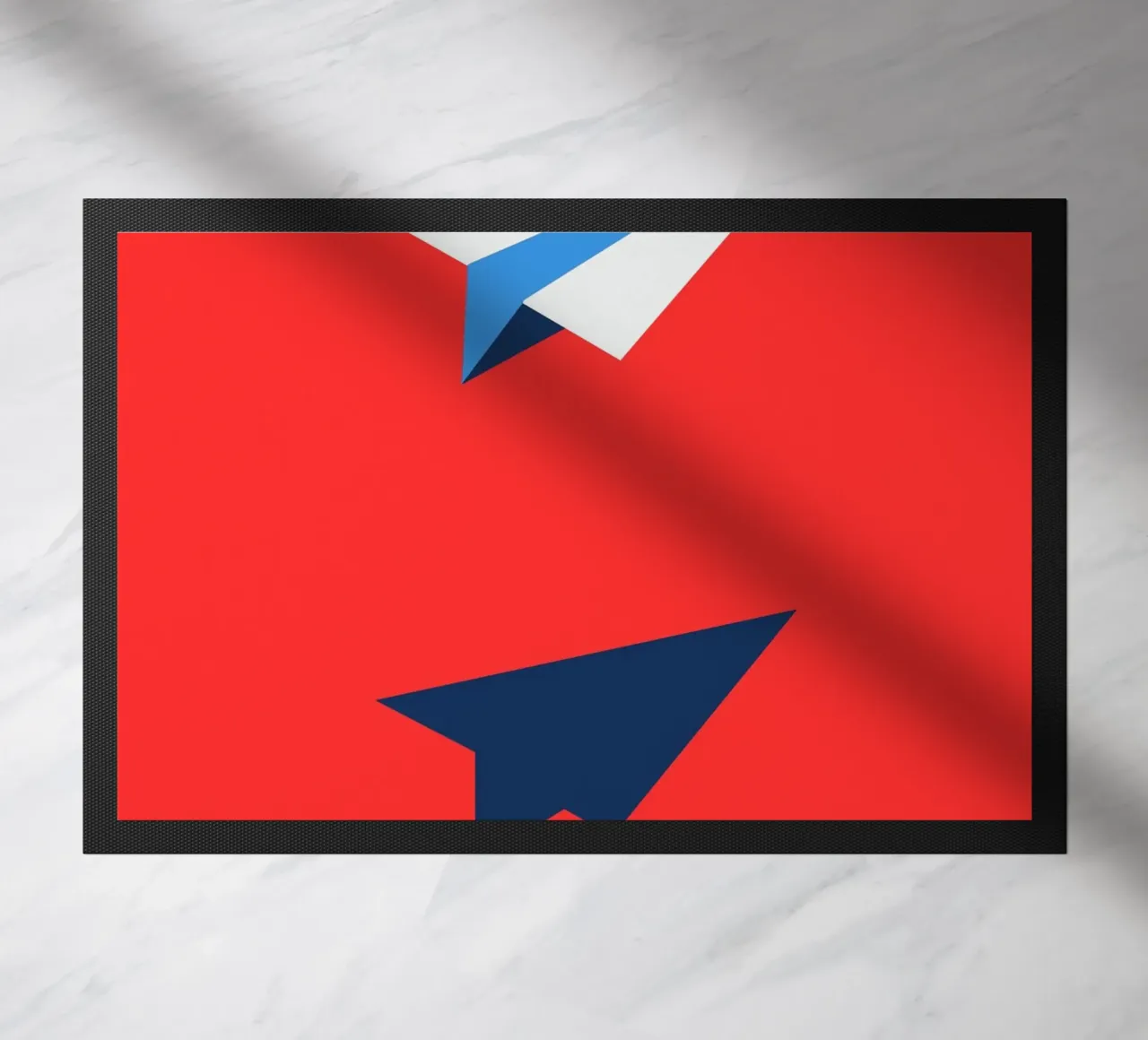 Paper Airplane with Shadow zerbino da ramosashop