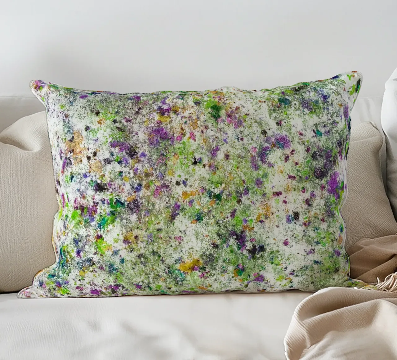 Abstract Artwork Colorful #5 cuscino da kathrinmay