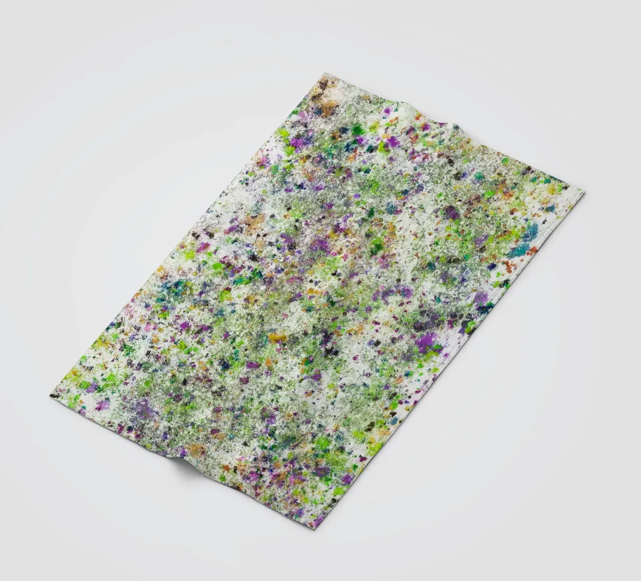 Abstract Artwork Colorful #5 coperta in pile da kathrinmay