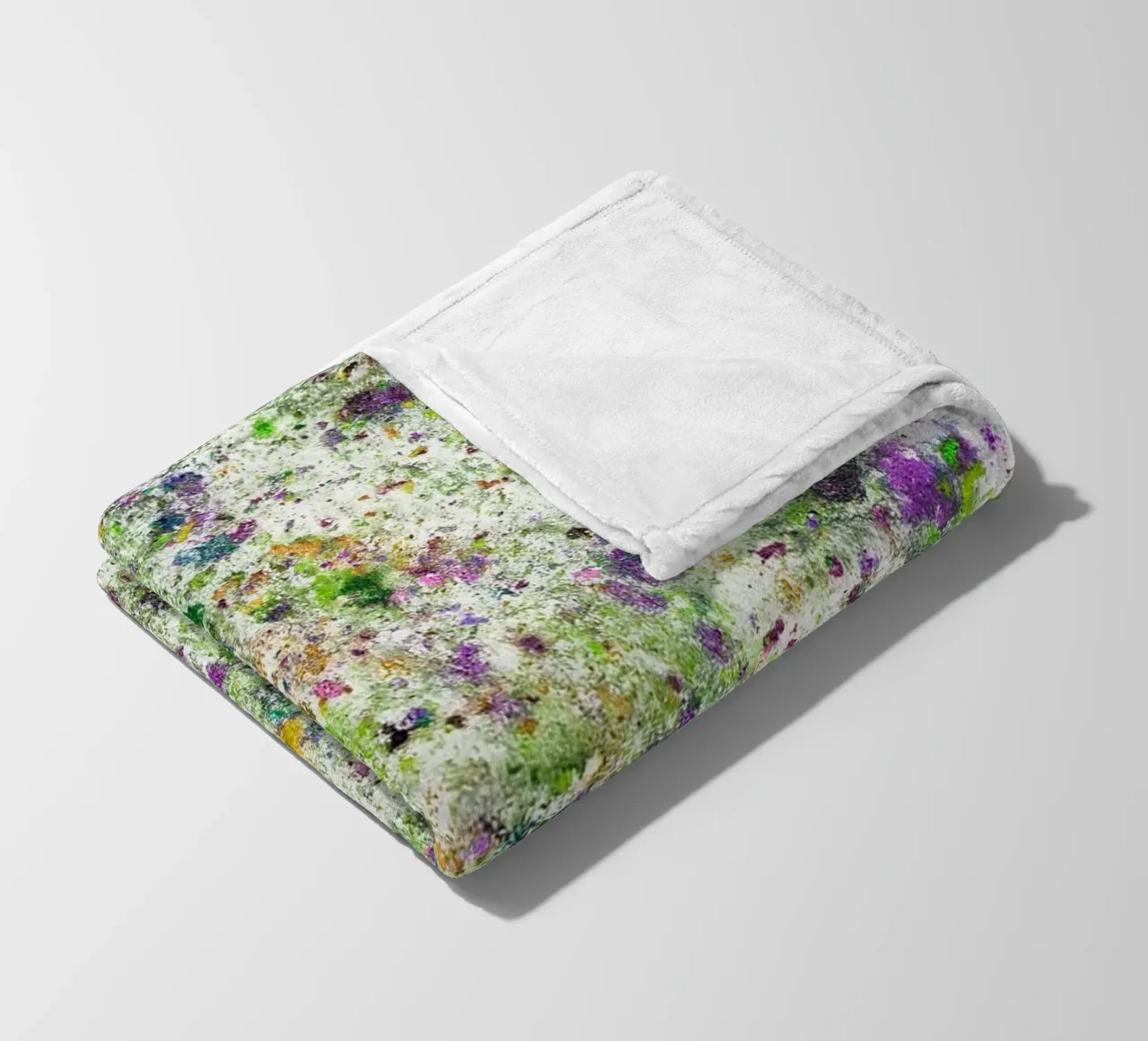 Abstract Artwork Colorful #5 coperta in pile da kathrinmay