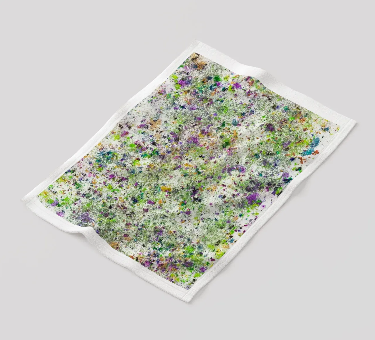 Abstract Artwork Colorful #5 coperta in pile da kathrinmay