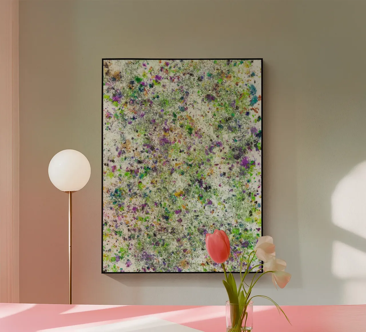 Abstract Artwork Colorful #5 plexiglass da kathrinmay