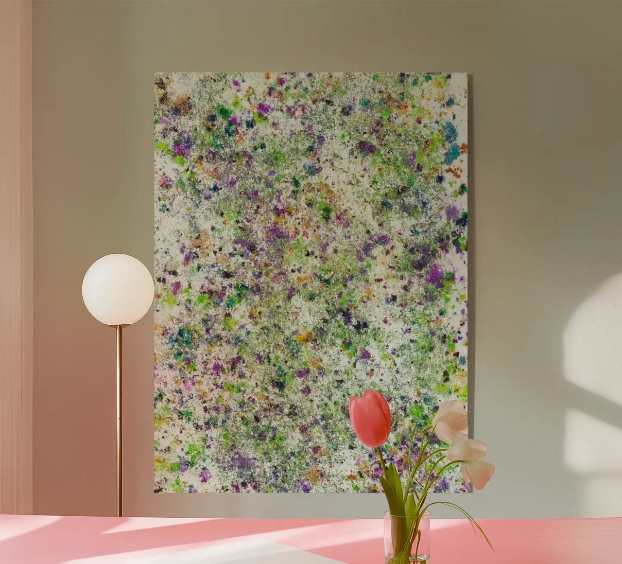 Abstract Artwork Colorful #5 plexiglass da kathrinmay