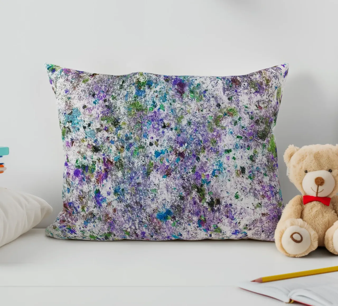 Abstract Artwork Colourful #6 cuscino da kathrinmay