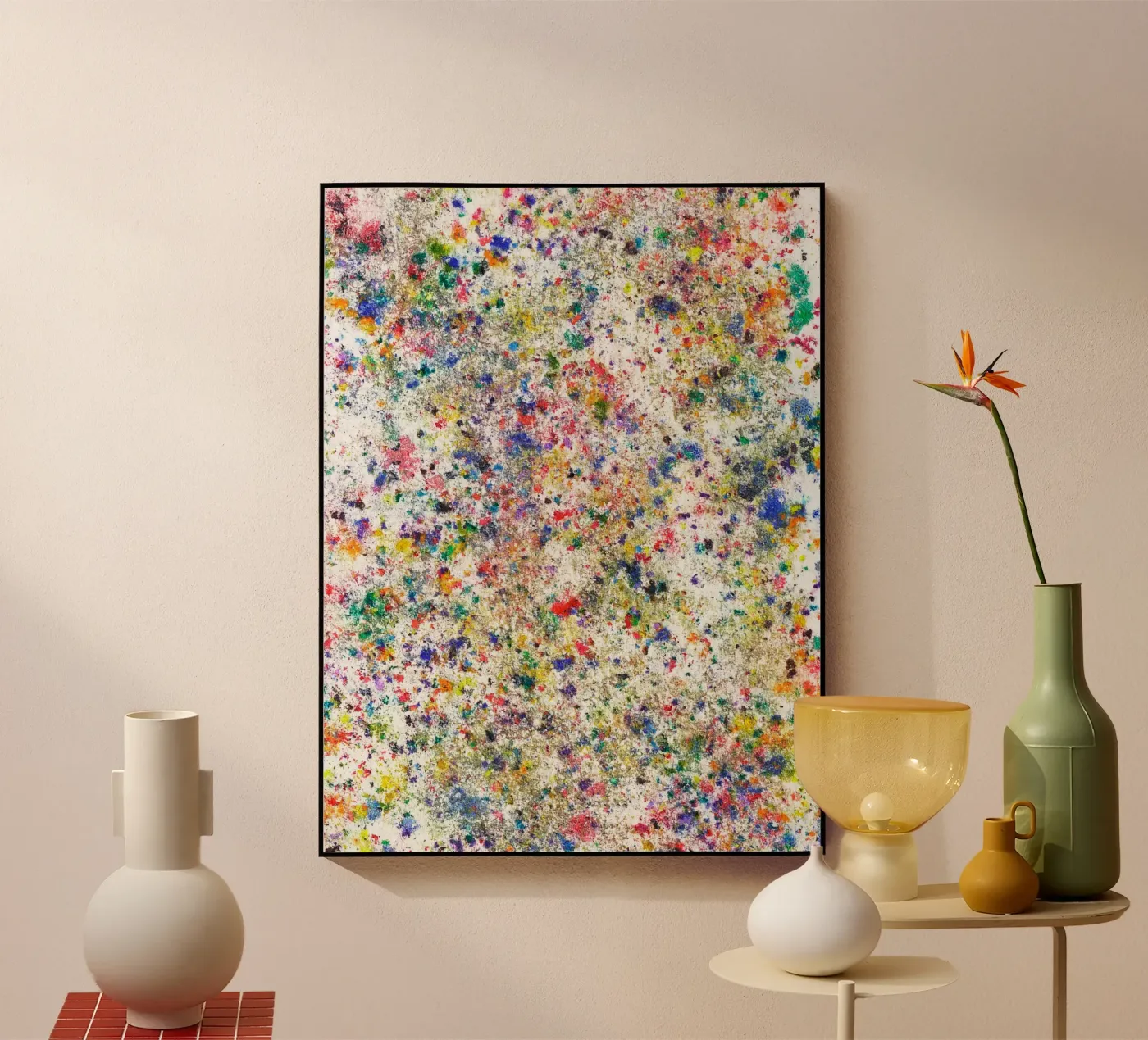 Abstract Artwork Colourful #7 plexiglass da kathrinmay