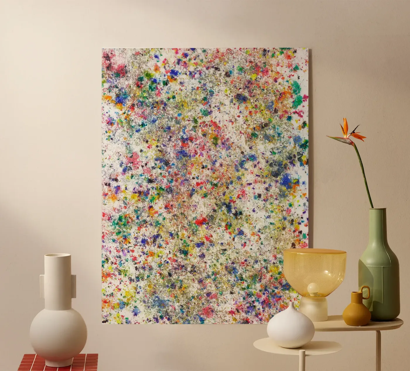 Abstract Artwork Colourful #7 plexiglass da kathrinmay