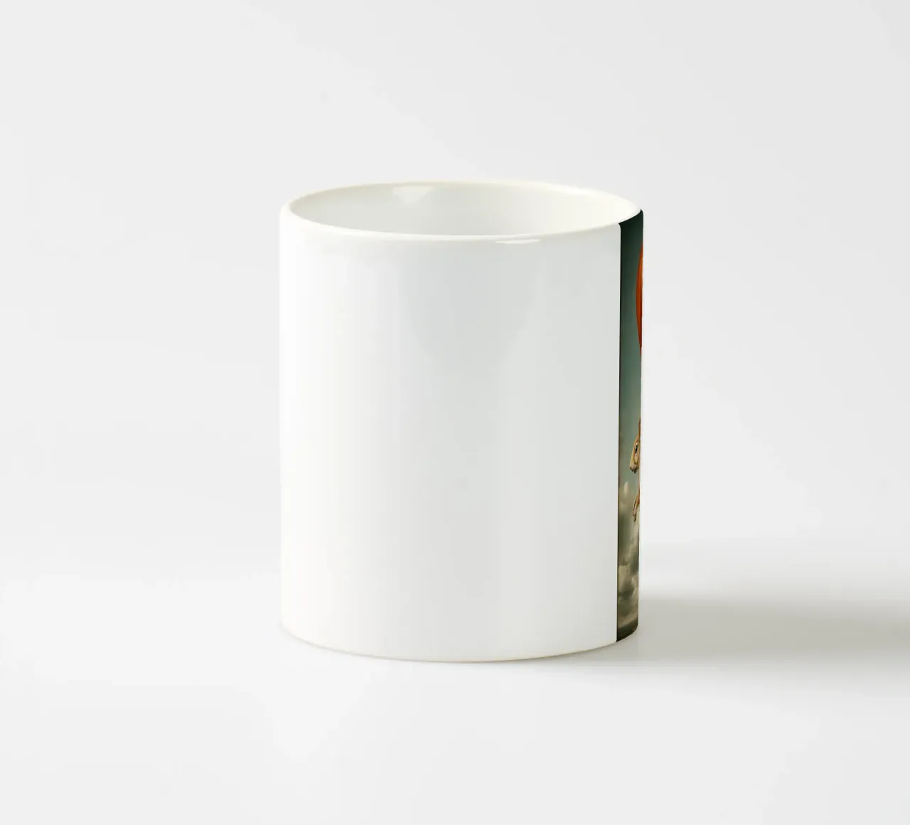 Flüghörnchen tazza in ceramica da christephania