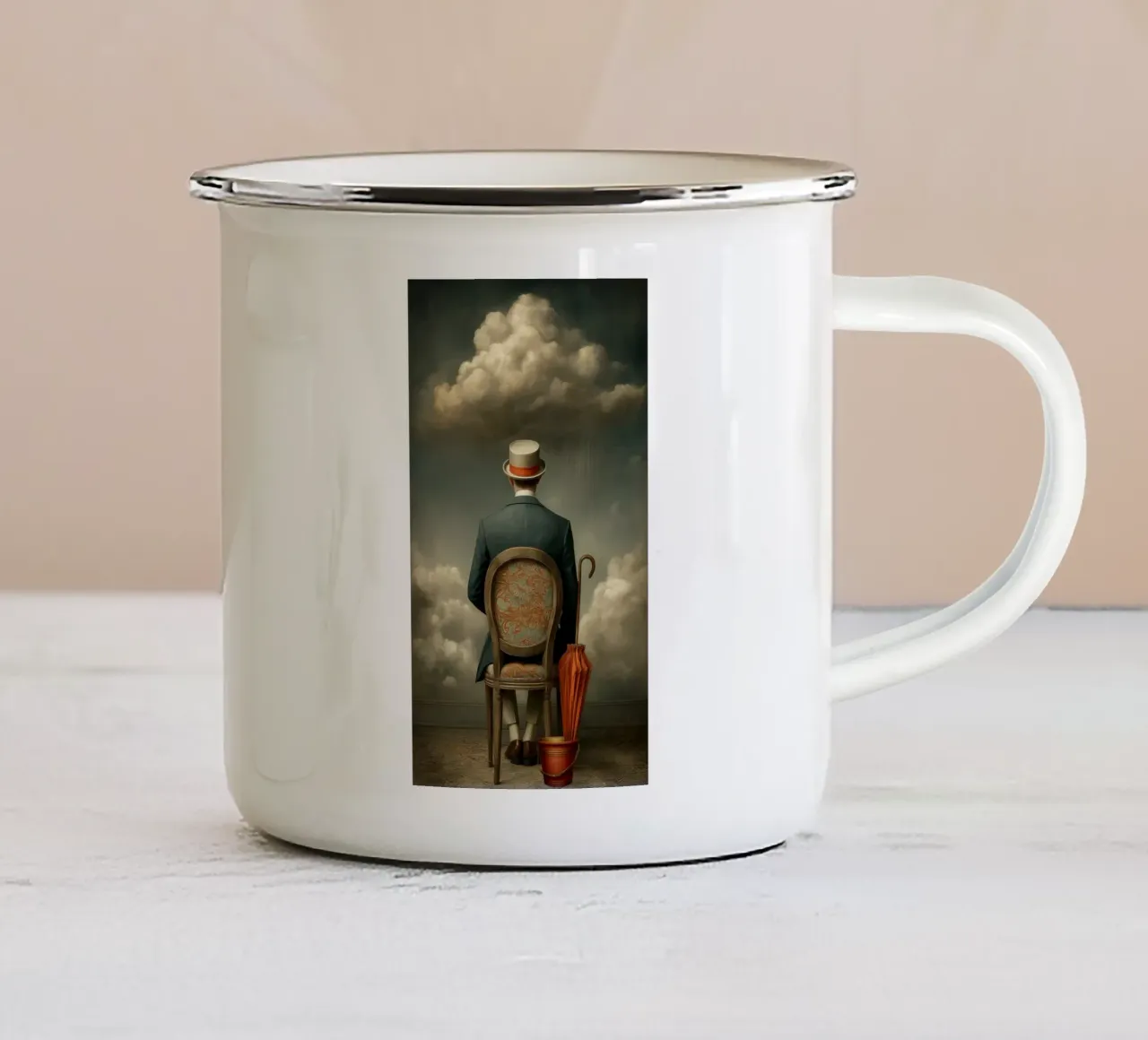 Rainy Day tazza in smalto da christephania