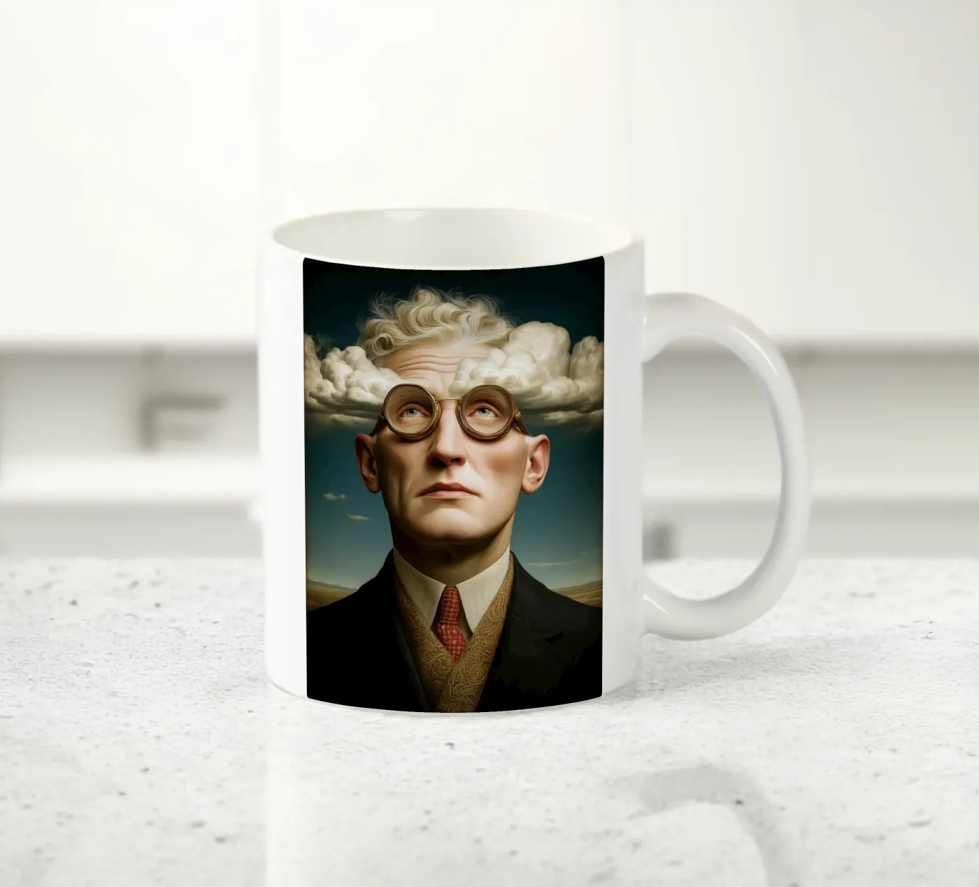 Mind Control ceramic mug by christephania