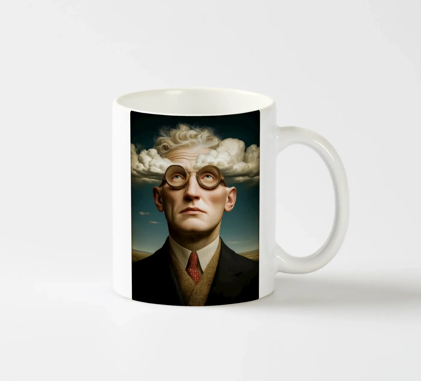 Mind Control ceramic mug by christephania