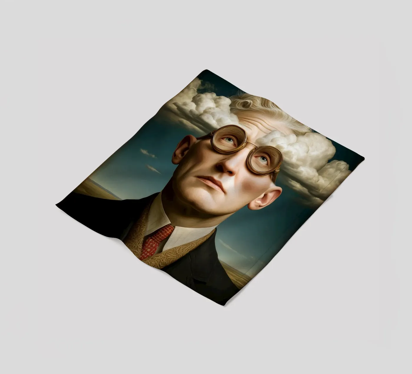 Mind Control fleece blanket by christephania