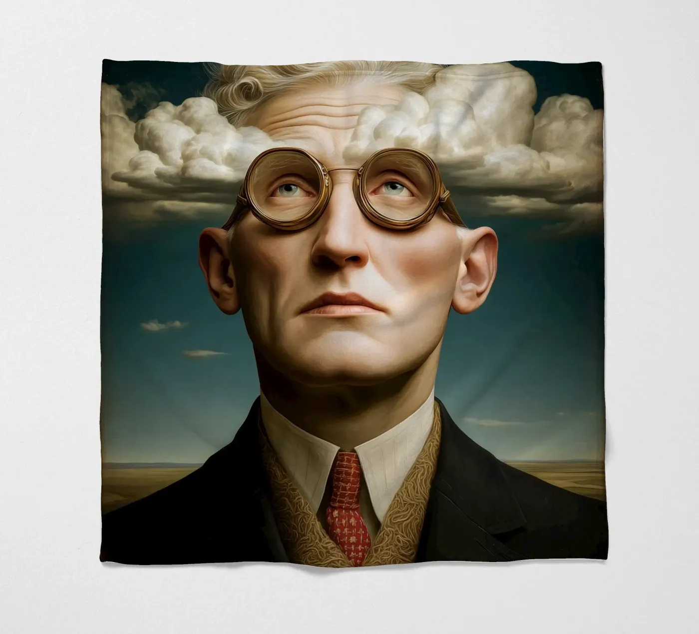 Mind Control fleece blanket by christephania
