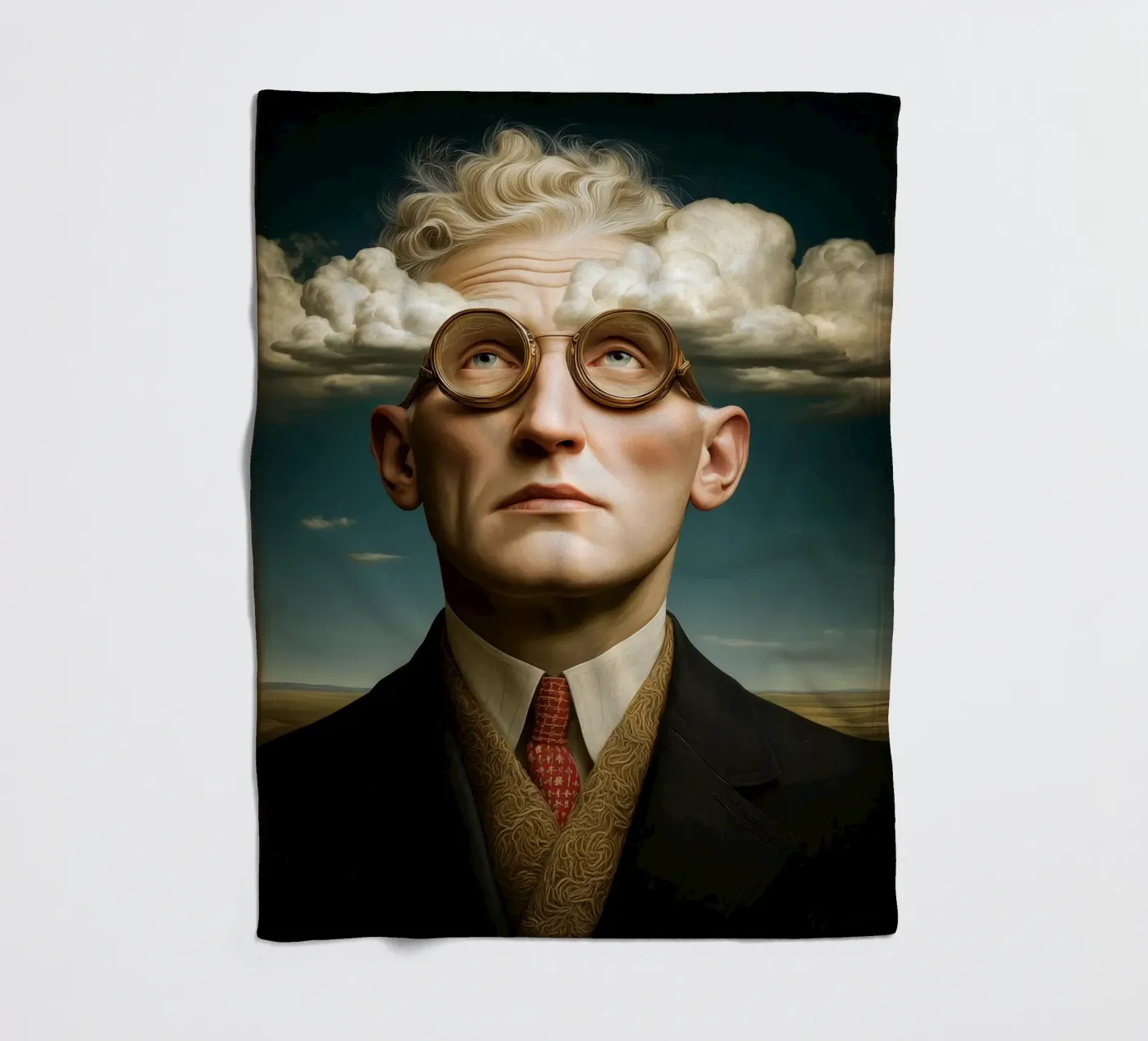 Mind Control fleece blanket by christephania