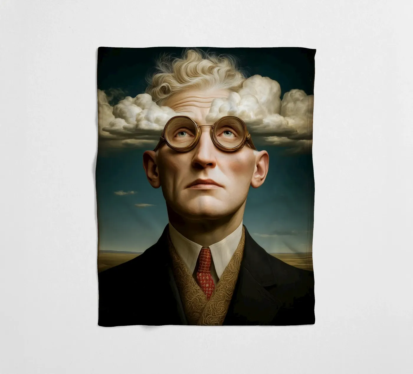 Mind Control Fleecedecke von christephania