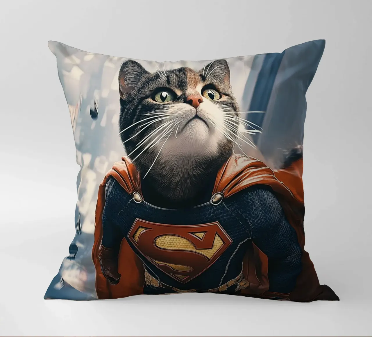 Supercat Nr. 02 cuscino da lazydaypaper