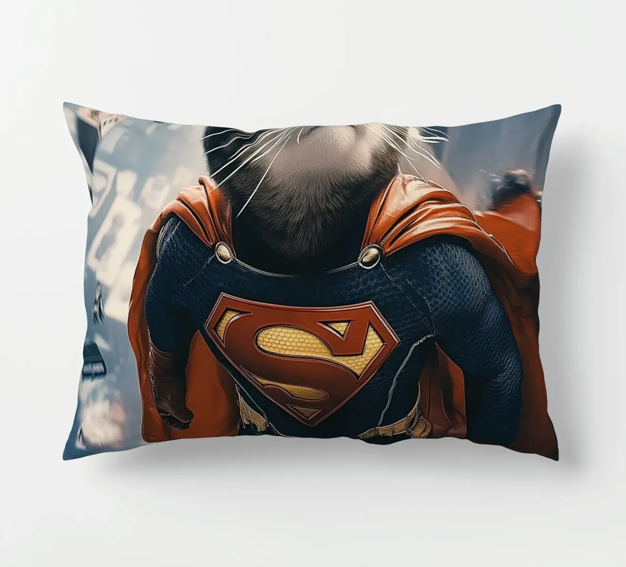 Supercat Nr. 02 cuscino da lazydaypaper