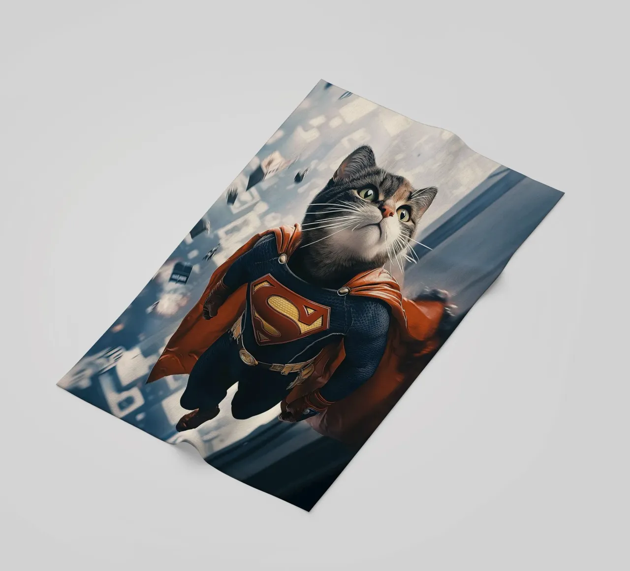 Supercat Nr. 02 telo mare da lazydaypaper