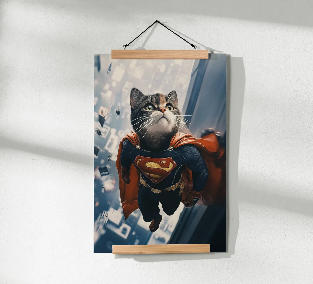 Supercat Nr. 02 poster da lazydaypaper