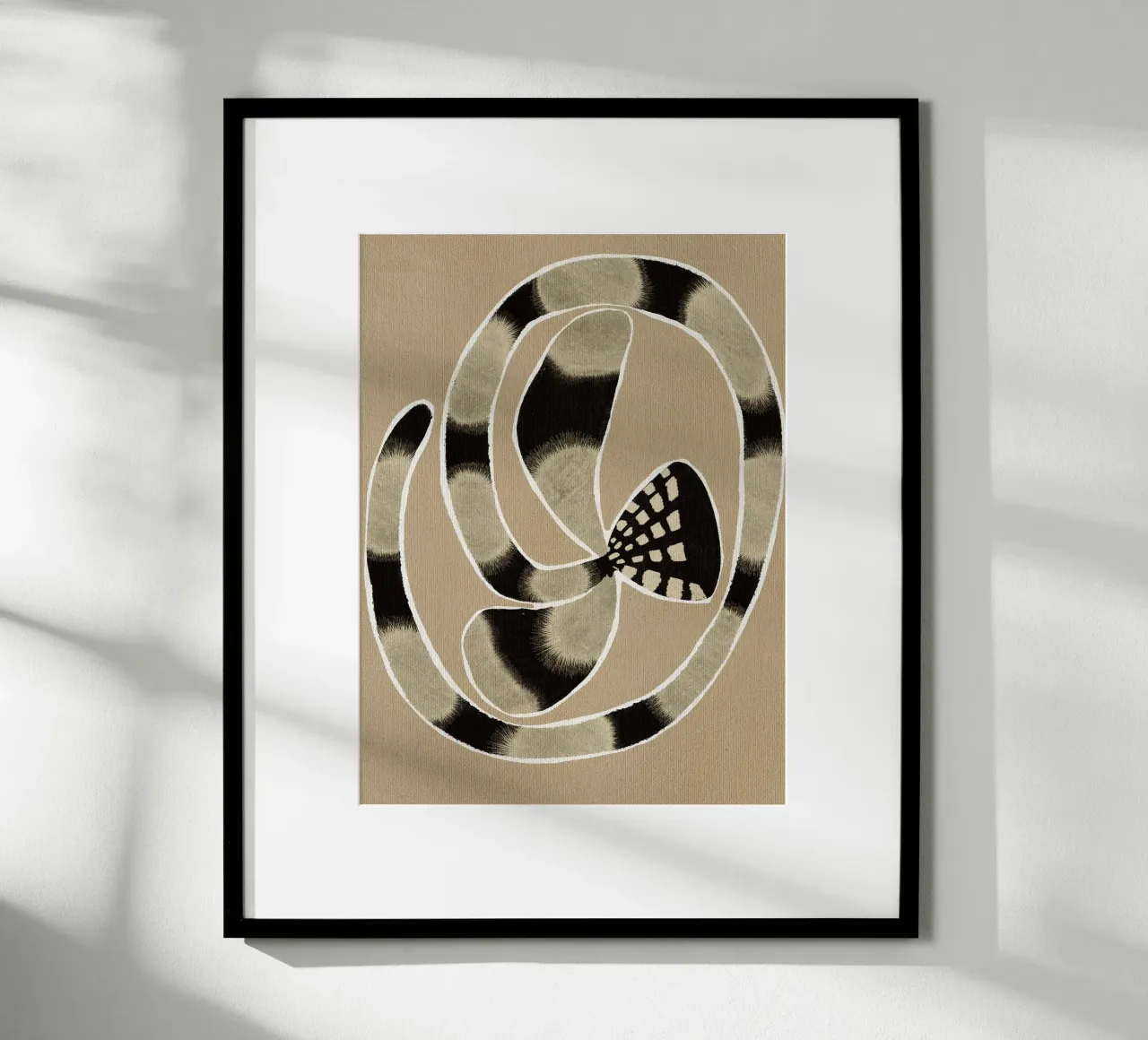 Delicate Bloom III di Shatha Dafai poster con telaio in alluminio da Linda Richardson