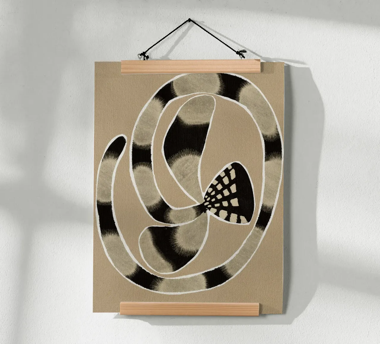 Delicate Bloom III di Shatha Dafai poster con telaio in alluminio da Linda Richardson