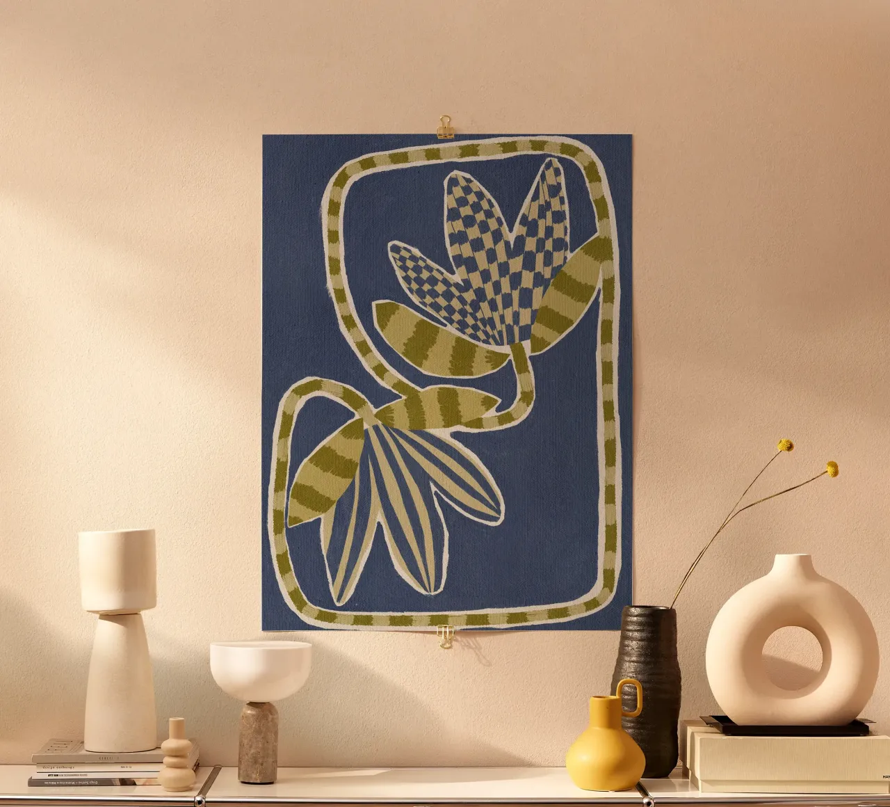 Delicate Bloom IV di Shatha Dafai poster con telaio in plastica da Linda Richardson