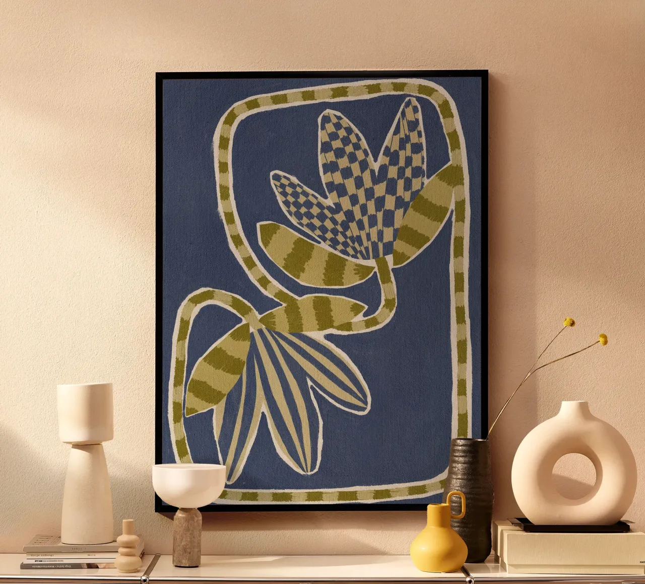 Delicate Bloom IV di Shatha Dafai poster con telaio in plastica da Linda Richardson