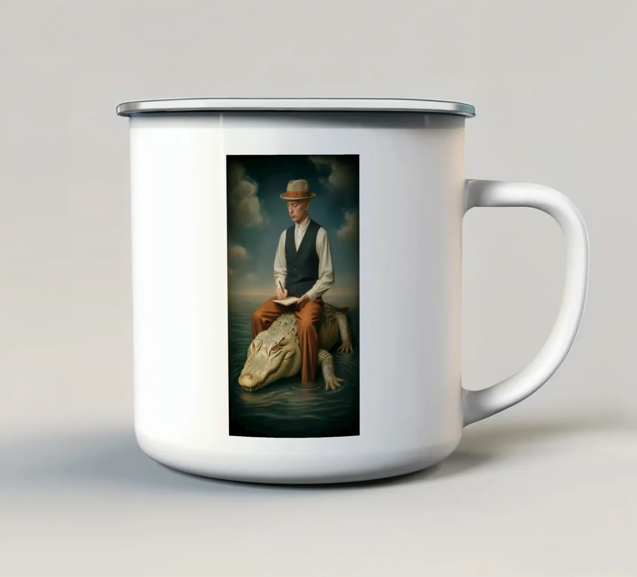 Memoir tazza in smalto da christephania