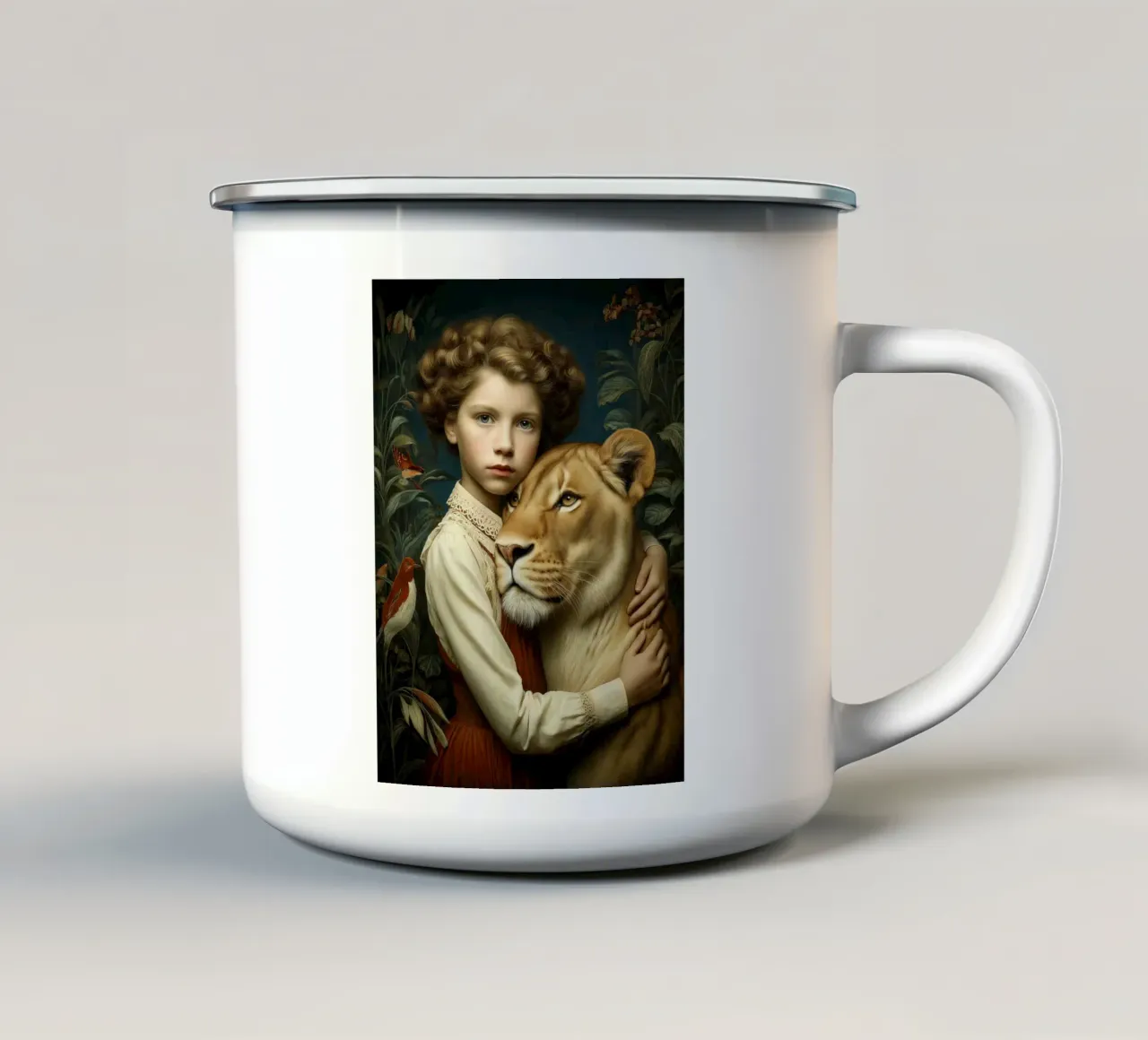 Maternal Instinct tazza in smalto da christephania
