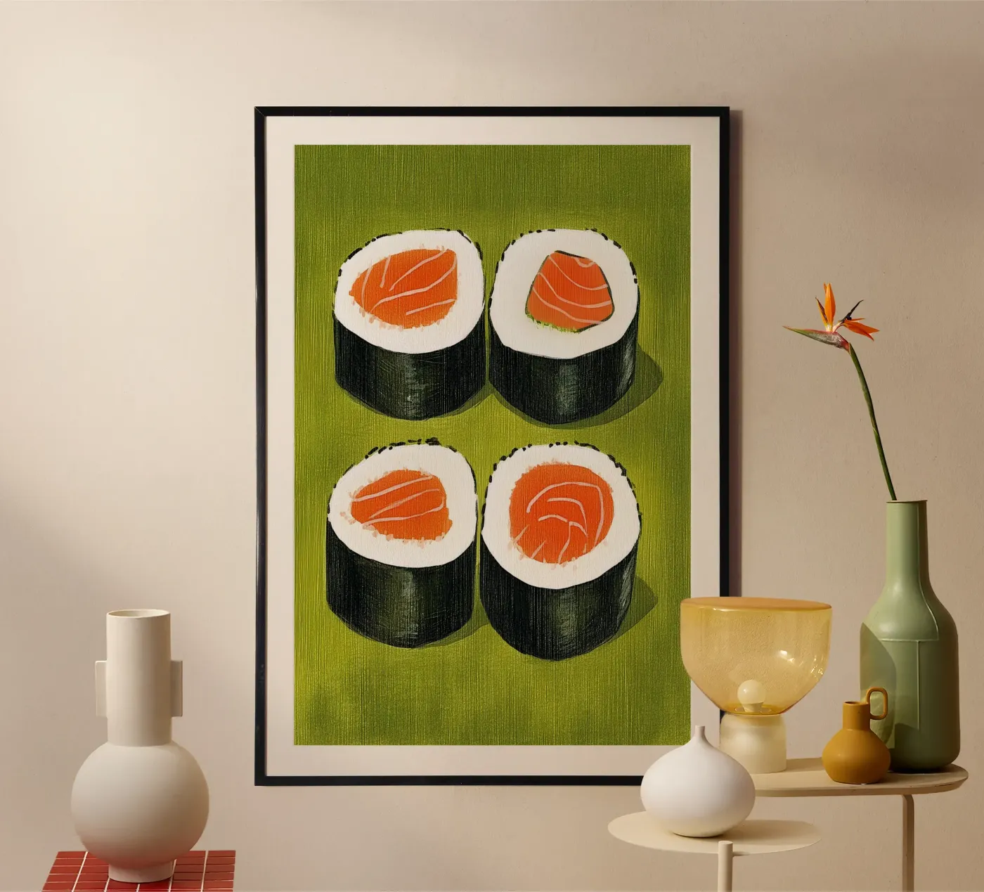 Sushi poster da Curious Canvas