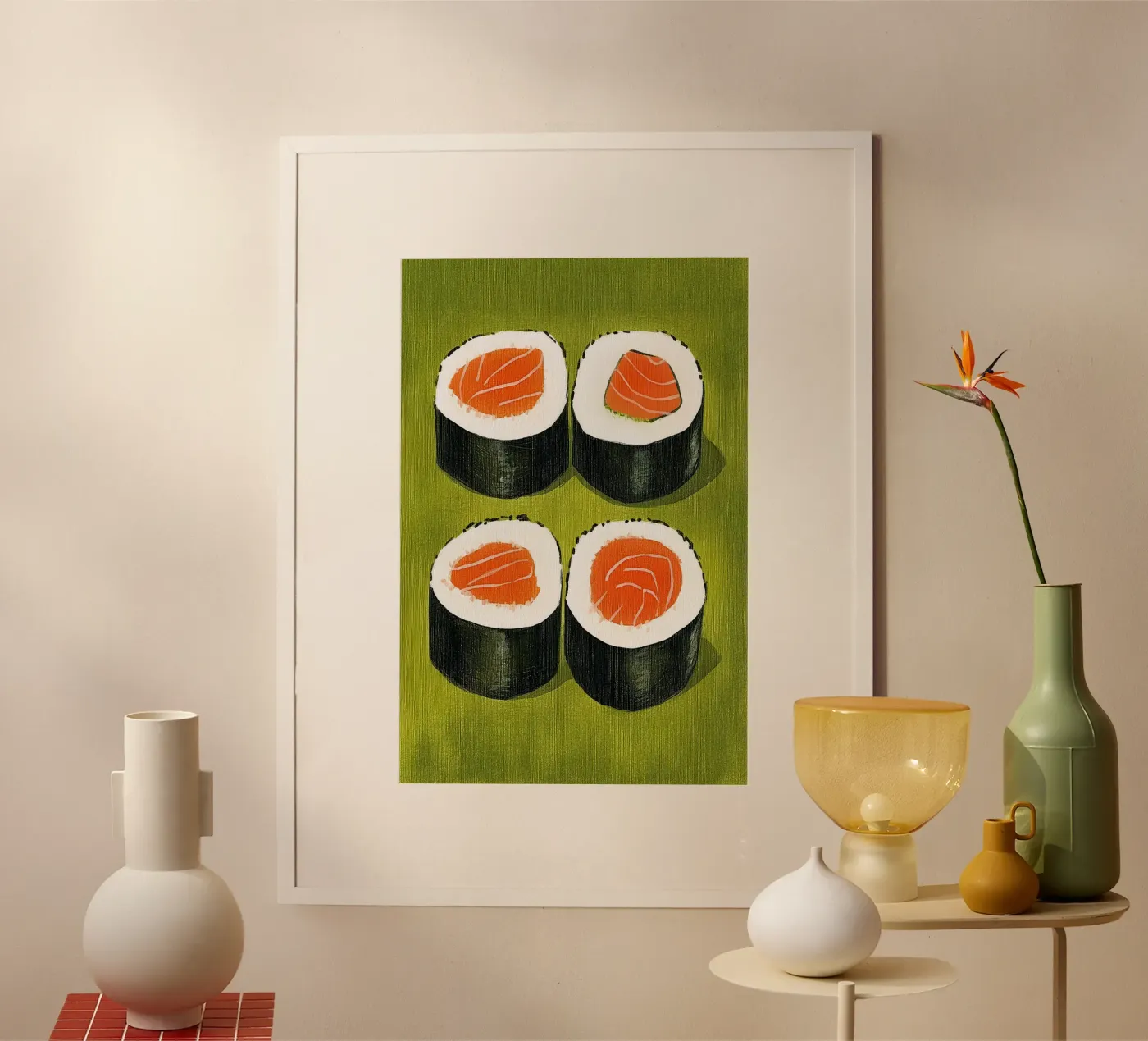 Sushi poster da Curious Canvas