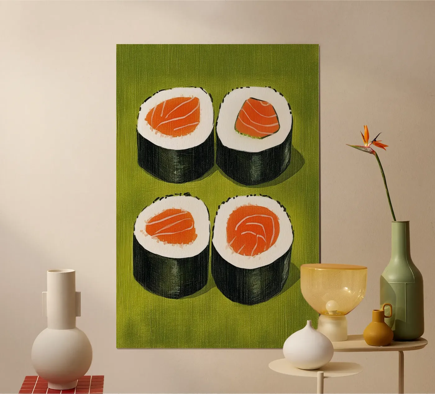 Sushi poster da Curious Canvas