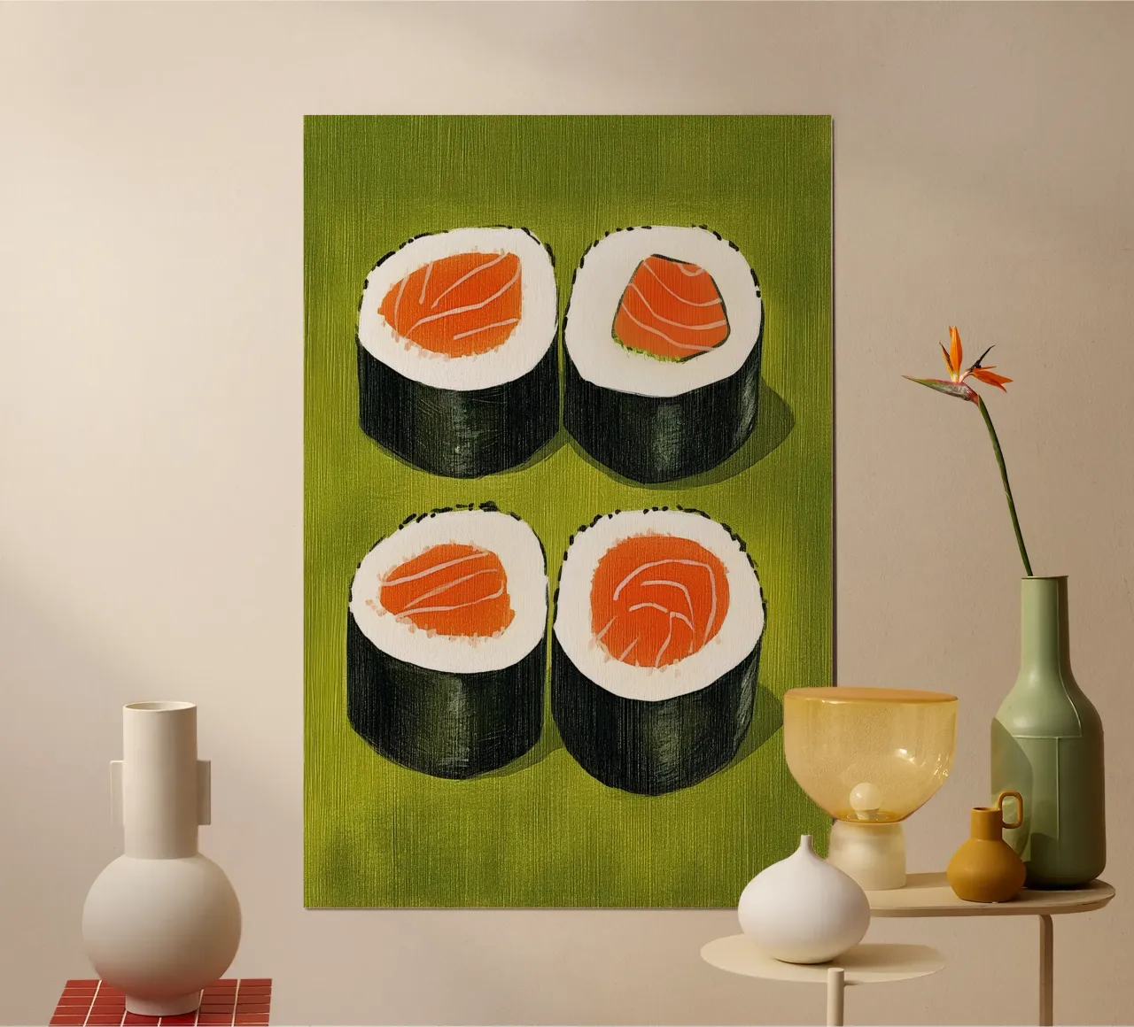 Sushi poster da Curious Canvas