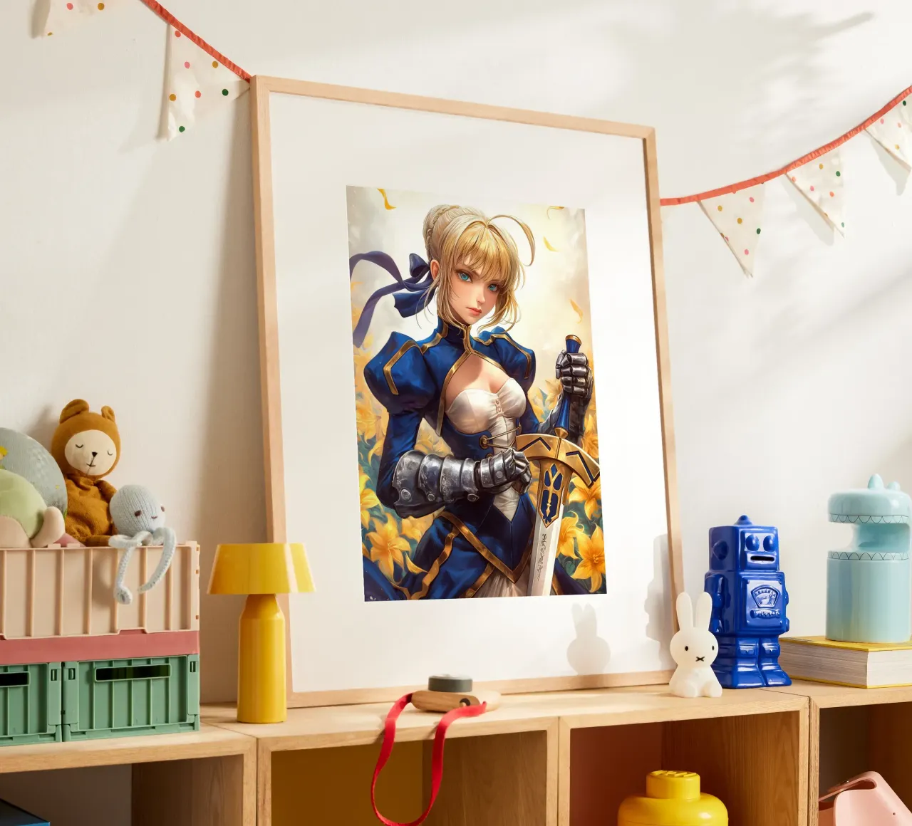 Serie Saber Fate poster da Stellar Creative